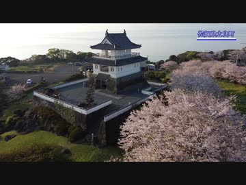 佐賀も桜色2020【癒し系空撮】