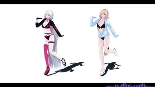 【MMD】ジャンヌ・邪ンヌできょうもハレバレ