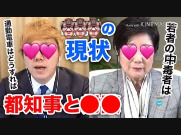 小池都知事にタマゴのこと膣問しまくってみた【設xキンTV】【新型タマゴウイルス】