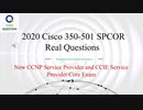 Cisco 350-501 SPCOR Exam Questions - New CCNP and CCIE Service Provider Core Exam