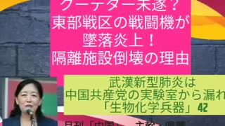 【YouTube不適切認定動画】#042クーデター未遂？ 東部戦区の戦闘機が 墜落炎上！ /隔離施設倒壊の理由