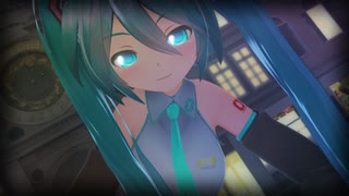 【MMD】む～ぶ式初音ミクV17ちゃんで「Turn off the light」