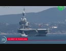 空母シャルルドゴールが母港トゥーロンに帰還...乗組員は2週間の隔離