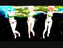 【MMD】TDA Eve Haku & Luks & Miku