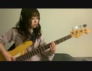 【らき☆すた OP】スラップベースで「もってけ！セーラーふく」 弾いてみた 【slap Bass Cover】（Twitterより転載)