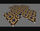 【Minecraft】ペグソリティア（パズルゲーム）作ってみた