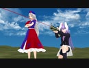 【東方爆速】永琳とうどんげがウイルスと戦うだけ【東方MMD】