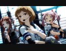 【MMD艦これ】漣と朧と陽炎で「7」（再UP【1080p/60fps】