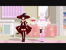 【MMD】ねこにゃんダンス  大葉ねこな（冬服） ・大葉くろね