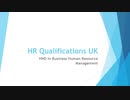 HR Qualifications UK