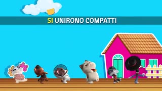 44ひきのねこ イタリア語原曲【歌詞付き】