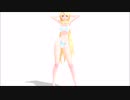 【MMD】Tda Adult Rin Bikini Sexy Walk
