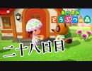 【実況】翌日とは聞いてない【あつまれ どうぶつの森】二十八日目