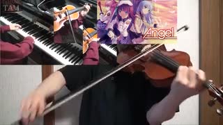 ピアノとバイオリンで、Angel Beats!+etc メドレー