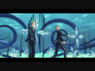 【MMDツイステ】ウツボ兄弟でwomanizer【自作モデル】