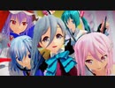 【第12回ラジＰ杯参加作品】構成改変カメラ自作 We are POP☆CANDY! 清霜,ミク,チルノ,レミリア,市 【MMD艦これ】【東方MMD】