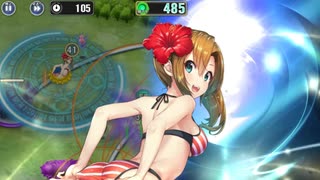 政剣マニフェスティア　訓練島Lv6　覚醒リューナソロ（20.4.16）