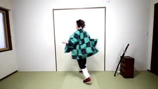 【鬼滅の刃】花瓶に触れた【踊ってみた】