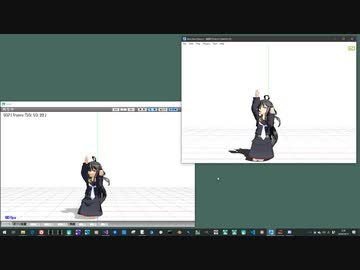 【NecoNecoDance】MMDとNNDで動きを比べてみた(2020-04-17)