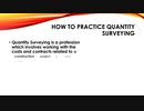 Quantity Surveying