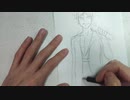 FF7 レノをシャーペンで描いてみた