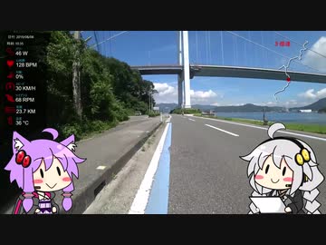 【ロードバイク車載】　ねこが行くゆるぽたサイクリング　part２