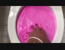 スライムをトイレに流してみた１５
