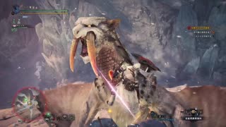 [モンスターハンターワールドアイスボーン]　ベリオロス後編　口ベタ実況18