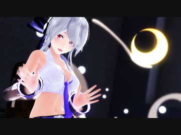 【MMD】Tda式改変弱音ハクで夜もすがら君想ふ