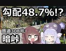 【VOICEROID車載】勾配48%!?国道308号の暗峠へ行ってみた！【YB125SP】