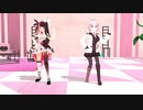 【にじさんじMMD】夜見れな・葉加瀬冬雪で「lucky train!」を踊ってみた。