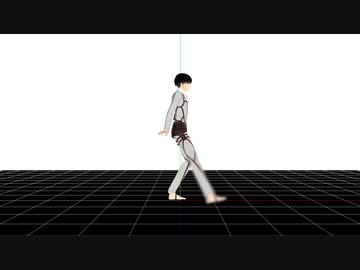 【MMD】外出自粛中なのでモーショントレースしてみる【8日目】