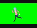 歩いたり走ったりするミランちゃんGB