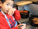 のまさんち「クリスマス！サトシが、サンタさんにクレープを焼きます」