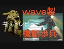 wave製　1/20スケール機動歩兵　完成後のキットレビュー！