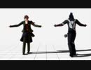 【MMD刀剣乱舞】袖触れ合うも他生の縁【東西槍】