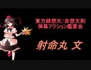 東方緋想天・非想天則-弾幕アクション鑑賞会 「射命丸 文」