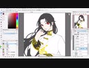 白黒無常 描いてみた