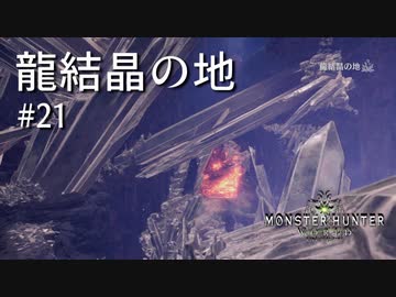 【MHW】双剣で一狩りいこうか【実況】#21/龍結晶の地