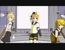 【MMD】レン、ネロ、リントが爆乳音頭を踊ってくれた