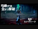 【ブラッドボーン】弓縛り+αで全ボス撃破【縛り実況】#14　聖剣のルドウイーク