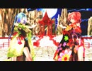 Rey MMD Tda式 初音ミク 重音テト Japanese Kimono 【[A]ddiction】悠々杯3rd