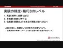 実験の精度・精巧さのレベル - 心理学実験法の概要（心理学基礎実験）