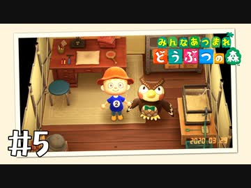 【実況】みんなあつまれ どうぶつの森 #5
