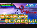 【フォートナイト】嫁が可愛い声を手に入れたらしい(おふざけ)　夫婦・甥姪スクワッド【Fortnite】