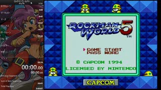 【無編集】ロックマンワールド5 RTA Any％ 49:36