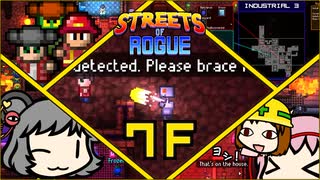 【Streets of Rogue】暗黒非合法ホワイトハッカーネズミ活動 7F