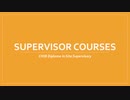 Supervisor Courses