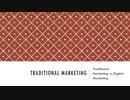 Traditional Marketing