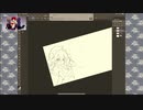 【イラスト制作】コンパスイラスト描いてみたけど服間違えた【パンツ絵師】